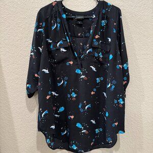 Torrid Harper Pixar Finding Nemo Blouse - Size 0